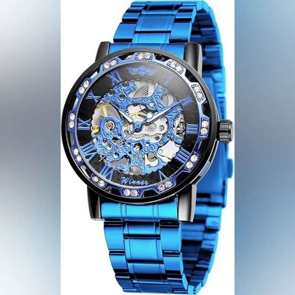 Cobalt Blue Men's Watch - Picture 8 of 9
